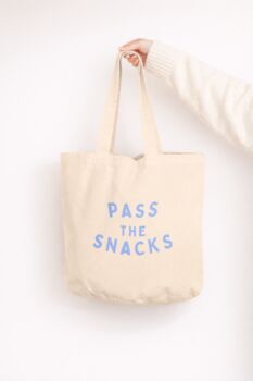 Pass The Snacks | Tote Bag, 2 of 3