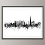 Dubai Skyline Cityscape Art Print, thumbnail 3 of 8