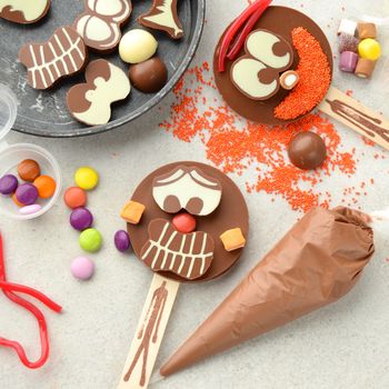 Easter Chocolate Funny Face Activity Set, 5 of 9