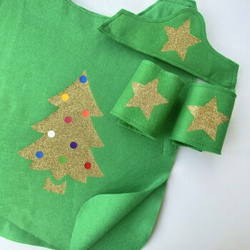 Christmas Tree Costume For Kids And Adults, 3 of 10