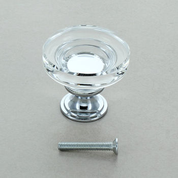 Crystal Cabinet Knobs Glass Kitchen Cupboard Knobs, 3 of 12