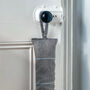 Custom Length Window Door Draught Excluder Grey / Blue Check Up To 250cm Length, thumbnail 5 of 5