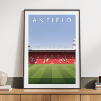 Liverpool Fc Anfield From The Centre Circle Poster, 3 of 7