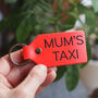 Personalised Message Engraved Leather Key Fob, thumbnail 2 of 8