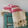 Personalised Soft Cotton Sofa Throw Blanket, thumbnail 9 of 10