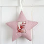 Personalised Initial Hanging Star Gift For Boy Or Girl, thumbnail 4 of 12