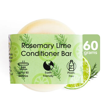 Rosemary Lime Conditioner Bar For All Hair Types, 10 of 10