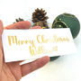 Merry Christmas Name Stickers For Gifts And Decorations, thumbnail 8 of 10