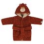 Personalised Trixie Monkey Towelling Bathrobe, thumbnail 1 of 9