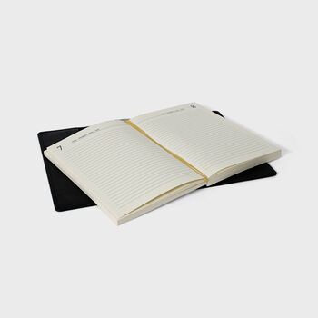 Engraved Vintage Leather Personalised Notebook Journal Diary, 6 of 8