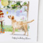 Labrador Dog Birthday Card, Pet Card ..7v1a, thumbnail 2 of 4