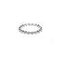 Eternity Cz Rings , Rose Or Gold Vermeil 925 Silver, thumbnail 2 of 9