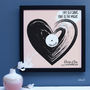 Personalised Love Is The Music Framed Print, thumbnail 3 of 7