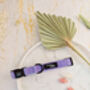 Pastel Purple Cord Dog Collar, thumbnail 1 of 5