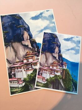 Bhutan Art Print, 4 of 4