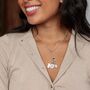 Sterling Silver In Safe Hands Charm Collector Necklace, thumbnail 3 of 4