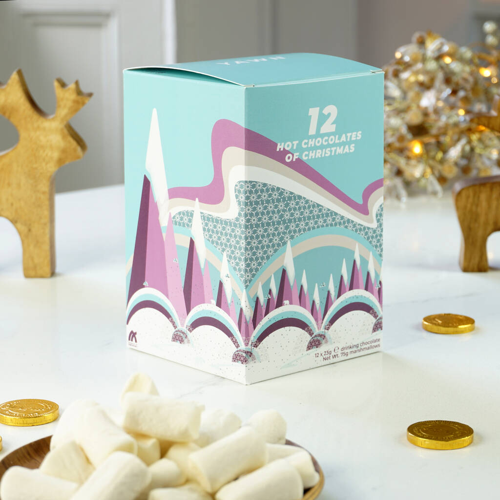 12 Hot Chocolates Of Christmas + Vegan Marshmallows, 1 of 3