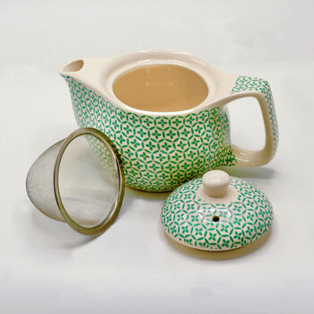 Patterned Ceramic Herbal Teapot Gift For Tea Lovers, 10 of 10