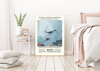 Natural History Exhibition Whale Print, 3 of 3