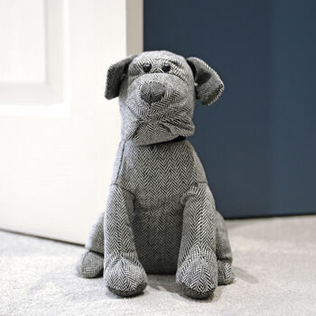 Luxury Terrier Dog Padded Doorstop, 2 of 6
