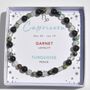 Capricorn Zodiac Crystal Bracelet Birthday Gift For Her, thumbnail 4 of 7