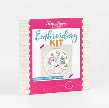 Unwind Embroidery Kit, 2 of 6