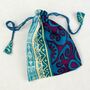 Fair Trade Recycled Sari Fabric Refillable Lavender Bag, thumbnail 9 of 12