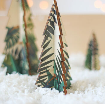 Christmas Tree Set, Palm Design, 3 of 8