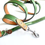 Green Collar And Lead Set, thumbnail 3 of 5