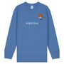 Childrens Unisex Organic Cotton Embroidered Robin Christmas Jumper, thumbnail 5 of 12