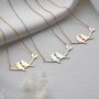 Lovebirds On Branch Necklace, thumbnail 5 of 10
