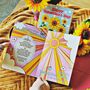 Personalised Sunflower Competition Valentine's Day Card, thumbnail 11 of 11
