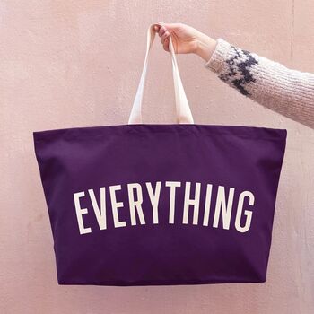Extra Large ‘Everything’ Canvas Bag, 12 of 12