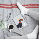 Dachshund Hardcover Notebook By Sweet William Designs ...