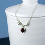 Love Birds Necklace, thumbnail 4 of 7