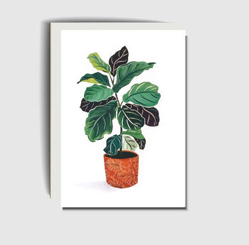 House Plant Greeting Card, 2 of 2