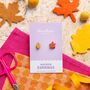 Autumn Leaves Wooden Earrings, thumbnail 1 of 3