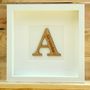 Personalised New Baby Oak Initial Gift, thumbnail 4 of 6