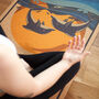 The Playful Dolphin Cork Yoga Mat, thumbnail 6 of 7