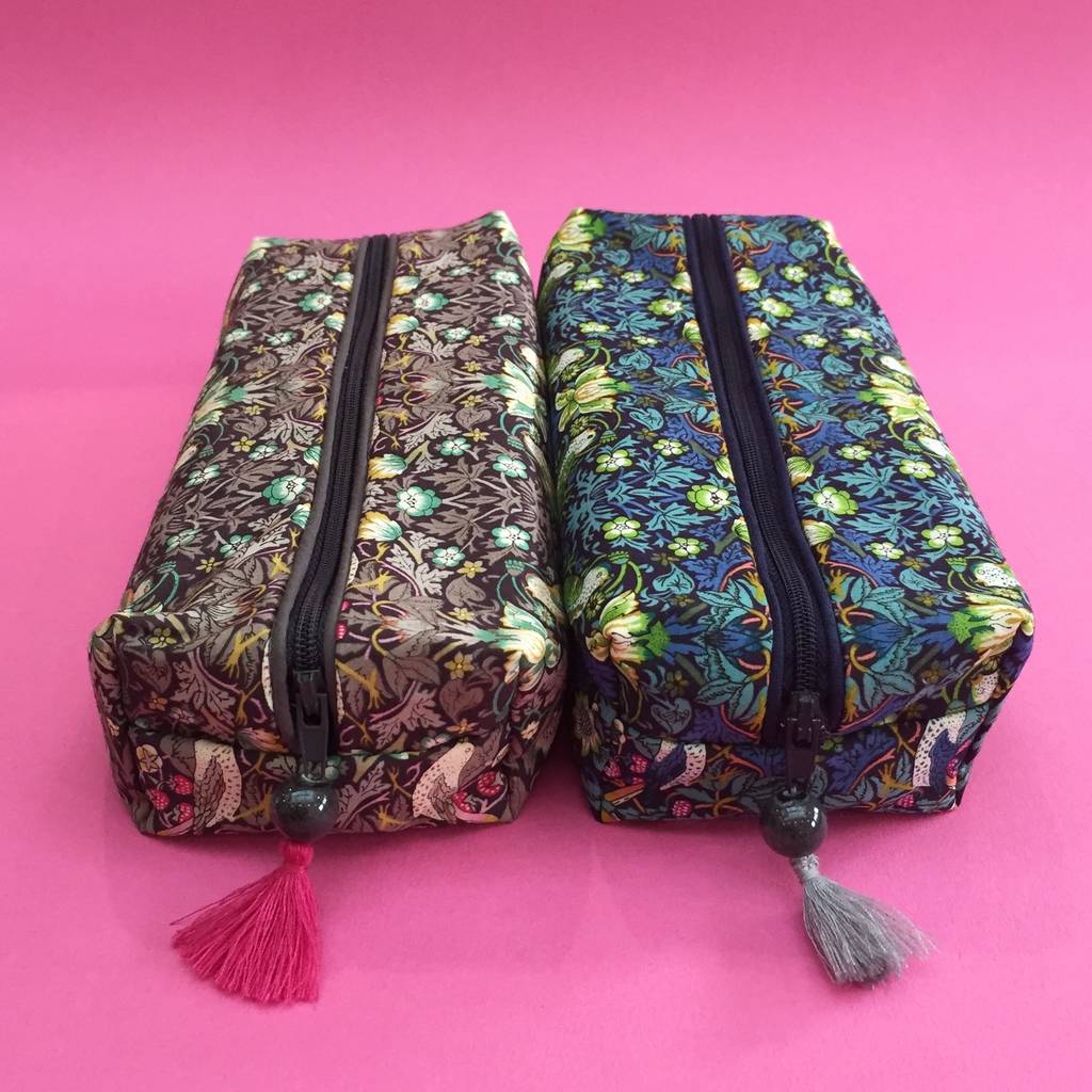 liberty print makeup bag