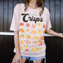 A Guide To Crisps Women’s Graphic T Shirt, thumbnail 1 of 3