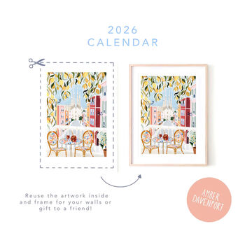 2026 Travel Desk Calendar, 8 of 9