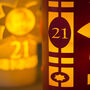 40th Birthday Lantern Photo Centrepiece Personalised, thumbnail 6 of 12