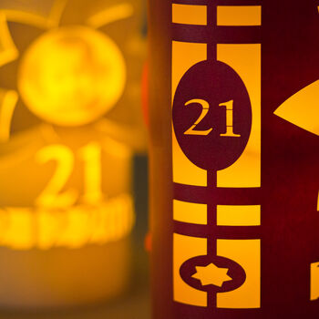 40th Birthday Lantern Photo Centrepiece Personalised, 6 of 12