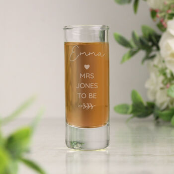 Personalised Hen Party Shot Glass, 6 of 7