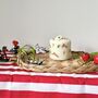 Hand Painted Christmas Winter Reindeer Candle, thumbnail 4 of 9