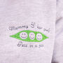 Personalised Peas In A Pod Jumper, thumbnail 2 of 5