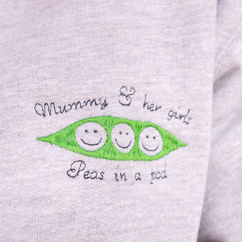 Personalised Peas In A Pod Jumper, 2 of 5