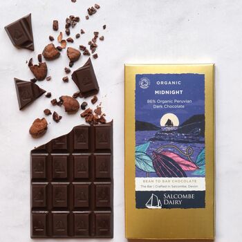 Dark Chocolate Easter Egg With Cacao Nibs, 5 of 5