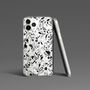Midnight Terrazzo Phone Case For iPhone, thumbnail 1 of 9